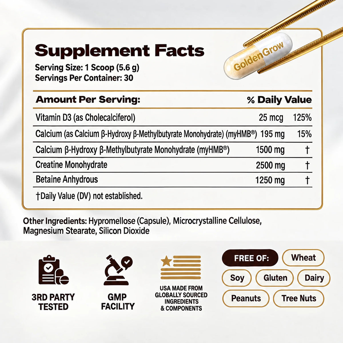 GoldenGrow Muscle Complex