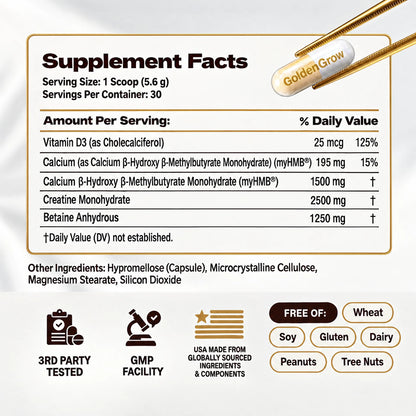 GoldenGrow Muscle Complex